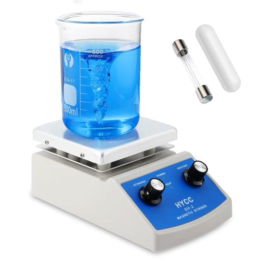 Gold Precipitation Kit – 1500mL Borosilicate Glass Beaker & Magnetic Stirrer Hot Plate