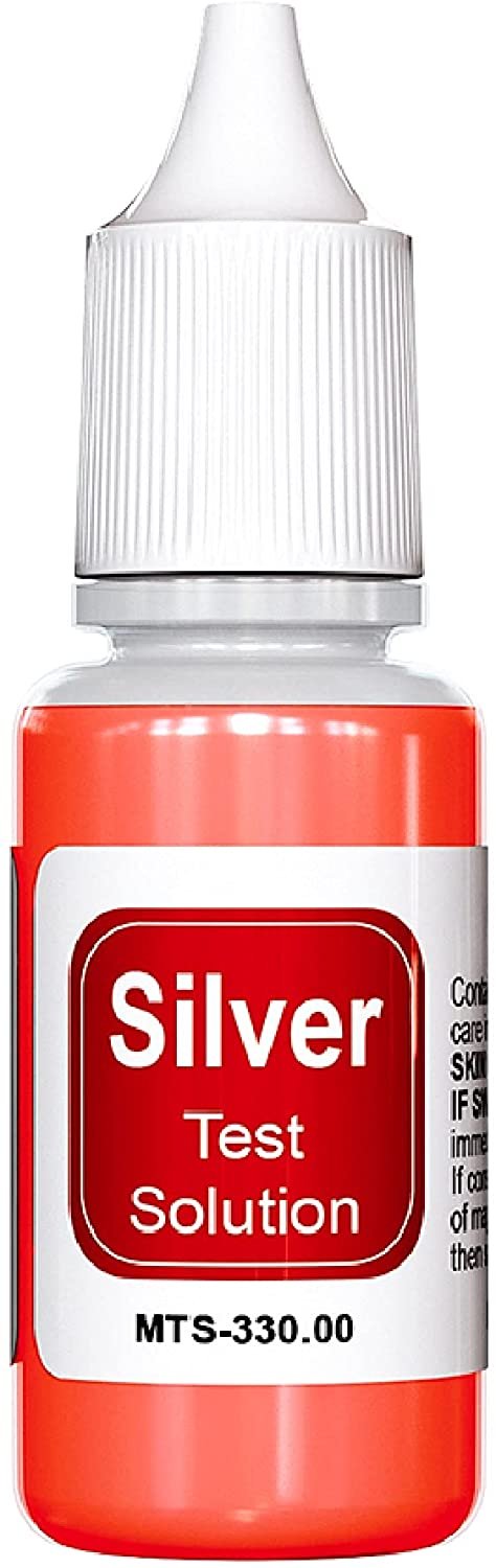 GOLD/SILVER Test Acid Tester Kit 10k 14k .999 .925 Sterling