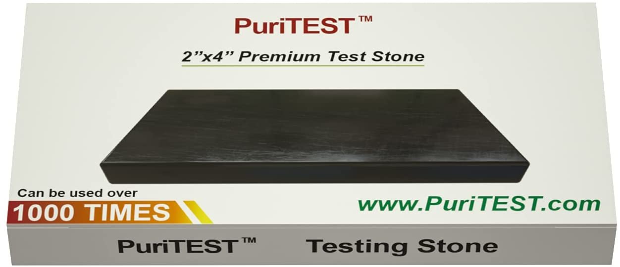 GOLD/SILVER Test Acid Tester Kit 10k 14k .999 .925 Sterling Testing Stone  Detect