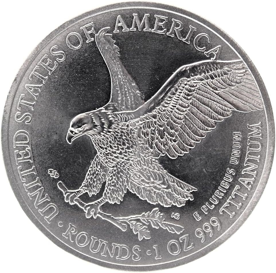 2023 1 Ounce OZ 999 Fine Solid USA American Liberty Eagle Coin