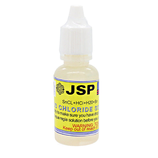 JSP Gold Test Refining Solution Stannous Chloride Premixed liquid 15mL Acid [SnCl2] 99+%